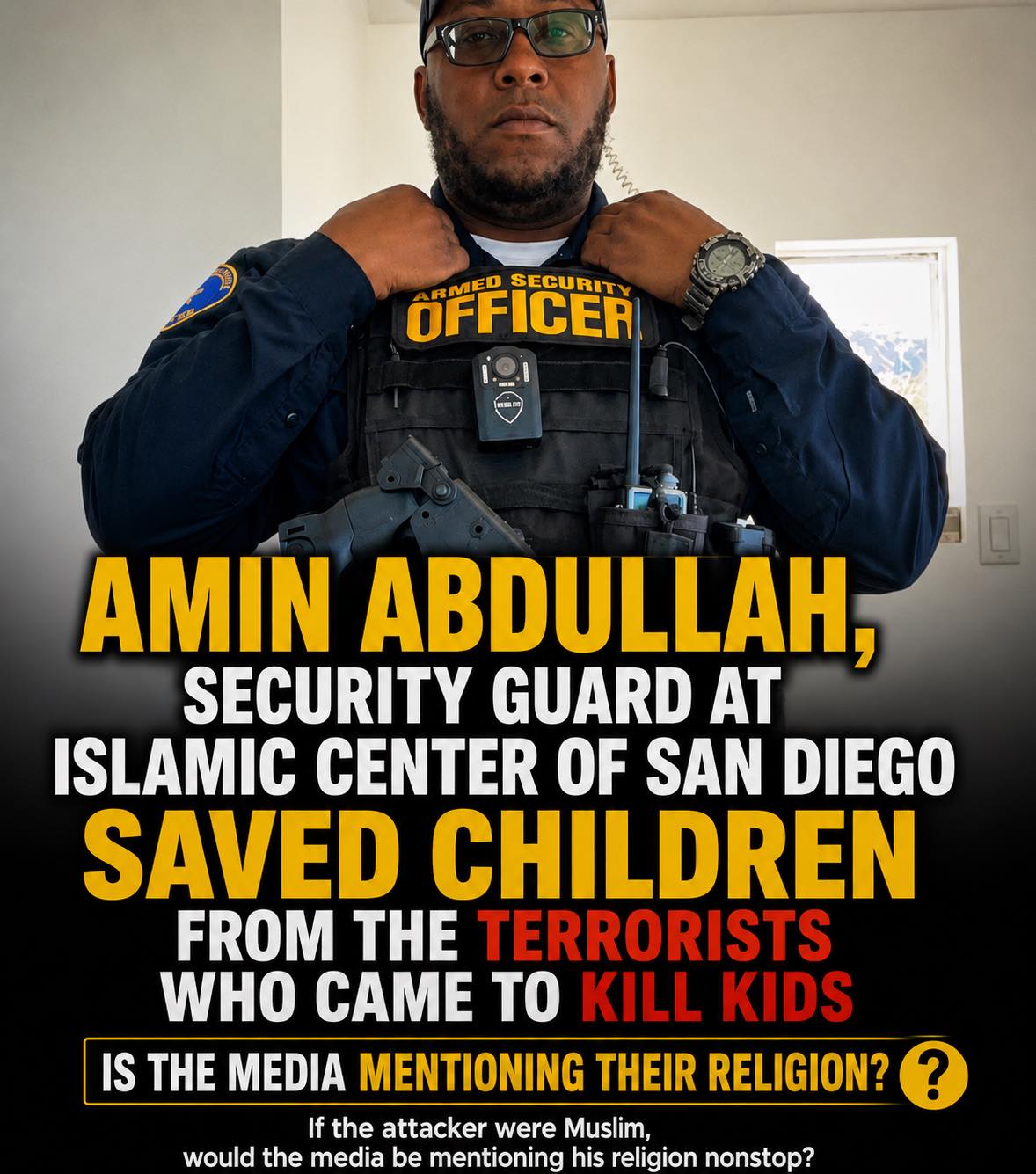 Amin Abdullah Shooting, San Diego California, Death-Obituary: Amin Abdullah Remembered As Hero Following Deadly Attack At San Diego Islamic Center